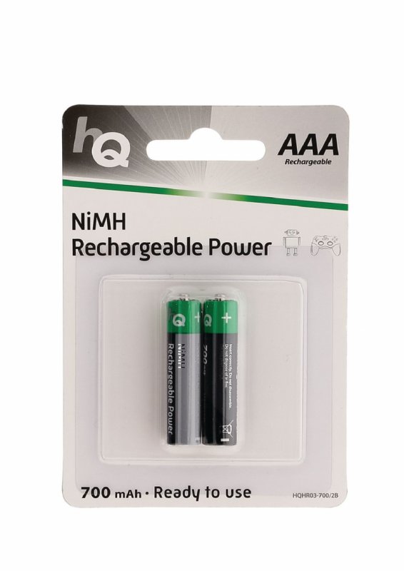 Dobíjecí NiMh Baterie AAA 1.2 V 700 mAh 2-Blistr - obrázek č. 3