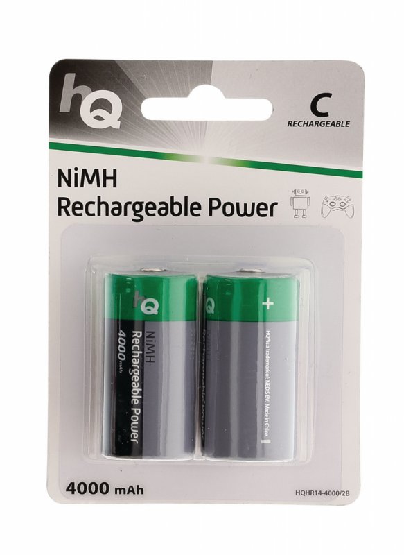 Dobíjecí NiMh Baterie C 1.2 V 4000 mAh 2-Blistr - obrázek produktu