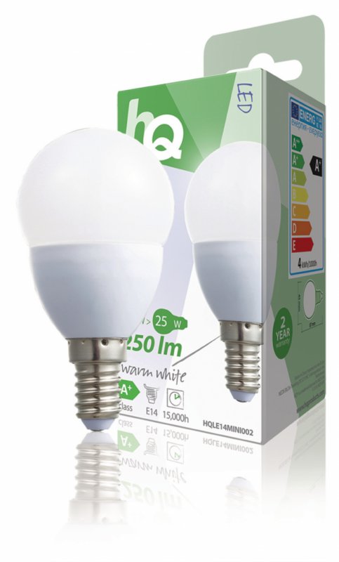 LED Žárovka E14 G45 3.6 W 250 lm 2700 K - obrázek č. 1