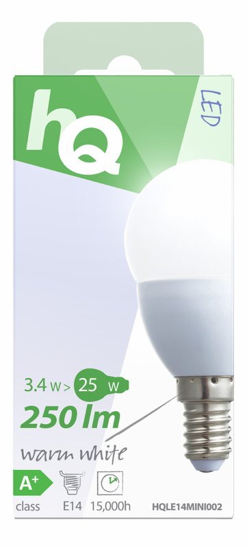 LED Žárovka E14 G45 3.6 W 250 lm 2700 K - obrázek č. 3