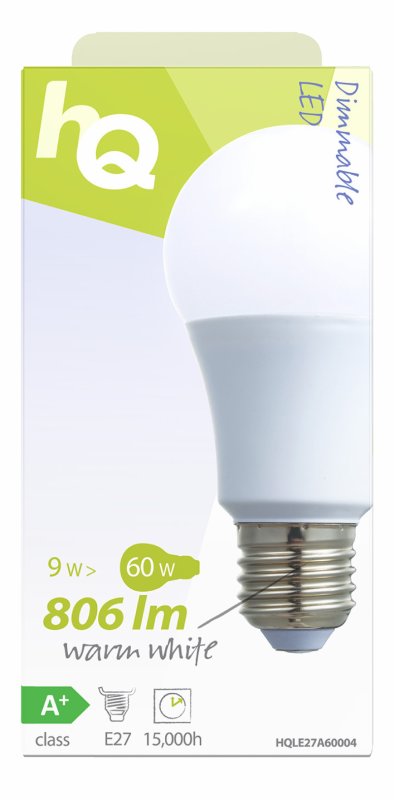 LED Žárovka E27 Stmívatelná A60 8.7 W 806 lm 2700 K - obrázek č. 3