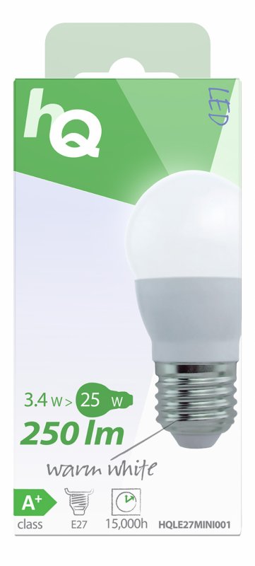 LED Žárovka E27 Mini Koule 3.6 W 250 lm 2700 K - obrázek č. 3