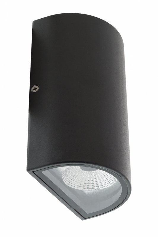 LED Venkovní Nástěnné Svítidlo 11 W 490 lm Černá - obrázek produktu