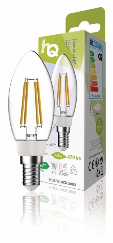 Žárovka LED Vintage Stmívatelná Svíčka 3.6 W 470 lm 2700 K - obrázek produktu
