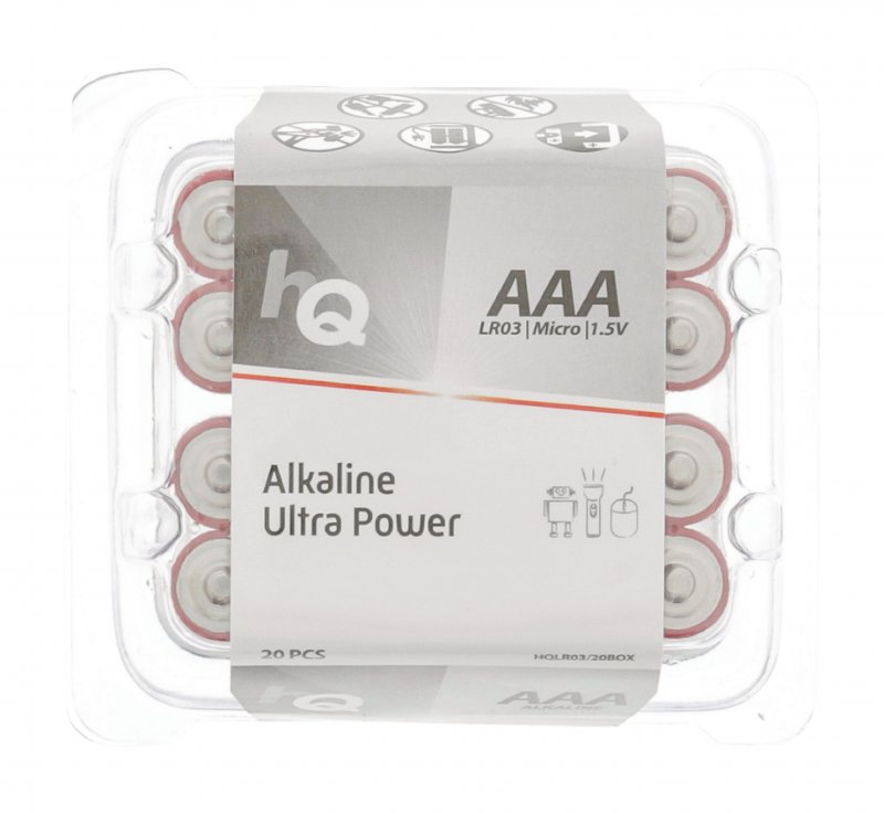 Alkalická Baterie AAA 1.5 V 20-Krabice - obrázek č. 3