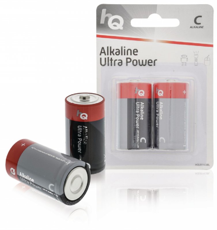 Alkalická Baterie C 1.5 V 2-Blistr - obrázek č. 1