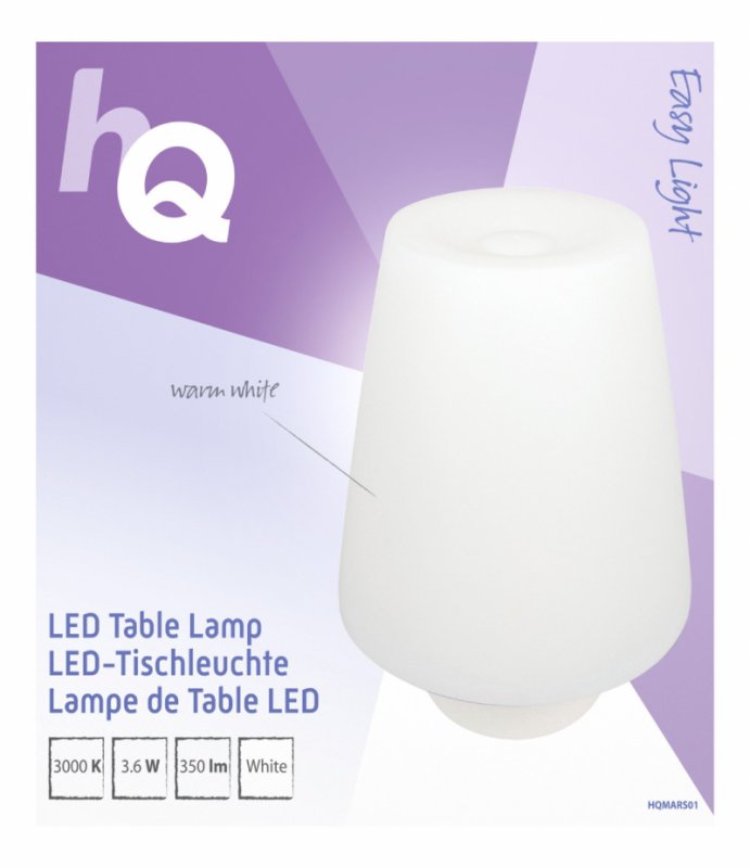 Stolní Lampa 3.6 W Bílá - obrázek č. 4