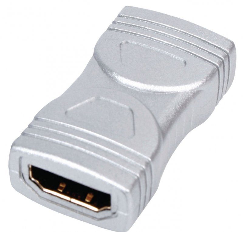 Adaptérem High Speed HDMI s Ethernetem HDMI Zásuvka - HDMI Zástrčka Černá - obrázek č. 1