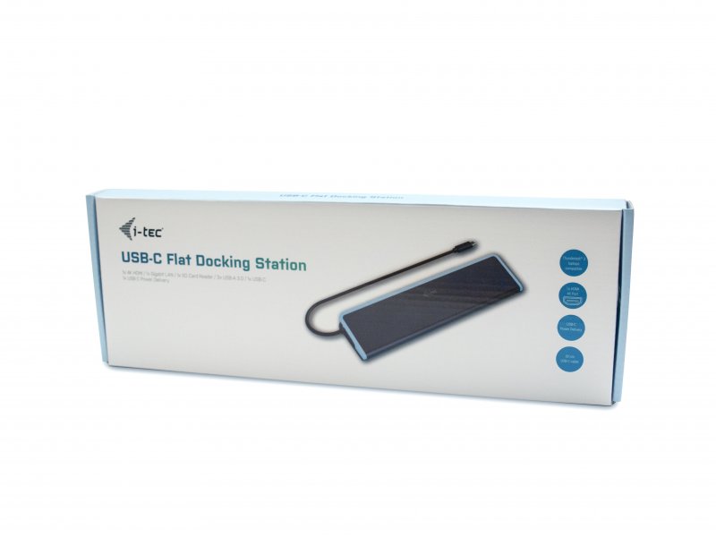 i-tec USB-C Flat Docking Station with Power Delivery 60W + i-tec Universal Charger 60W - obrázek č. 9