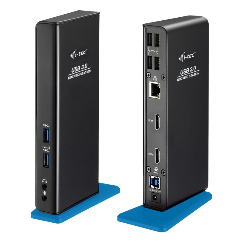 i-tec USB 3.0/ USB-C Dual HDMI Docking Station - obrázek produktu