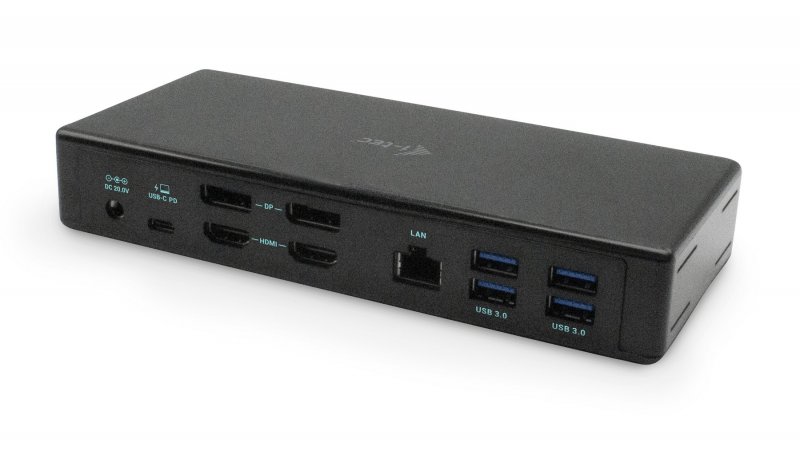 i-tec USB-C Quattro Display Docking Station s Power Delivery 85W - obrázek č. 1