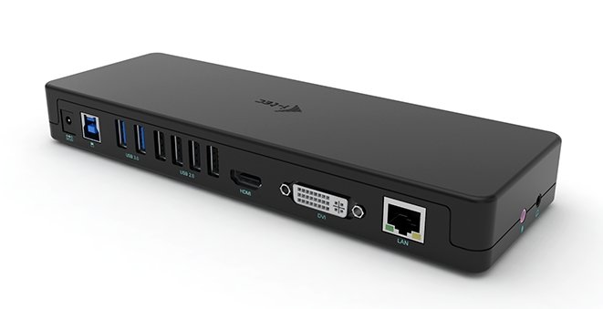 i-tec USB 3.0 /  USB-C Dual Display Docking Station HDMI DVI + VGA - obrázek č. 1