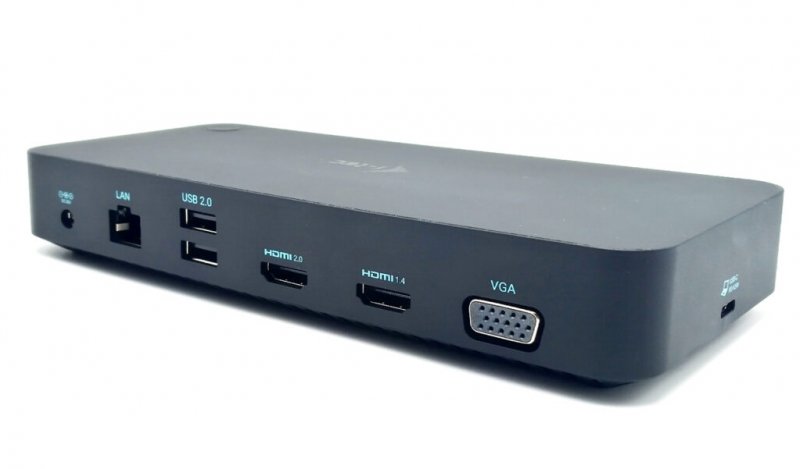 i-tec USB 3.0/ USB-C/ TB, 3x Video Docking Station Power Delivery 100W - obrázek č. 1