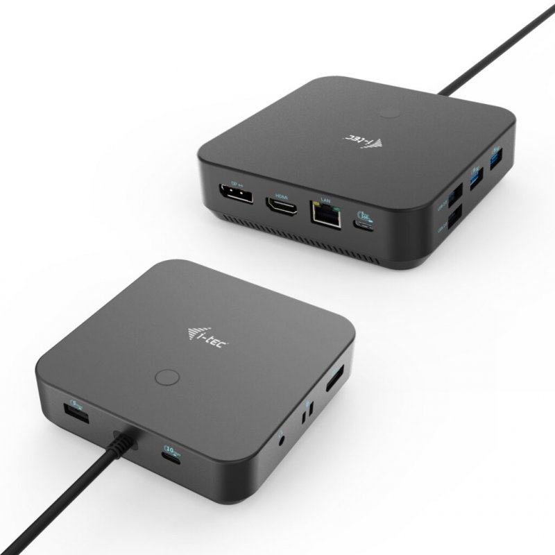 i-tec USB-C HDMI + Dual DP Docking Station, Power Delivery 100W - obrázek produktu