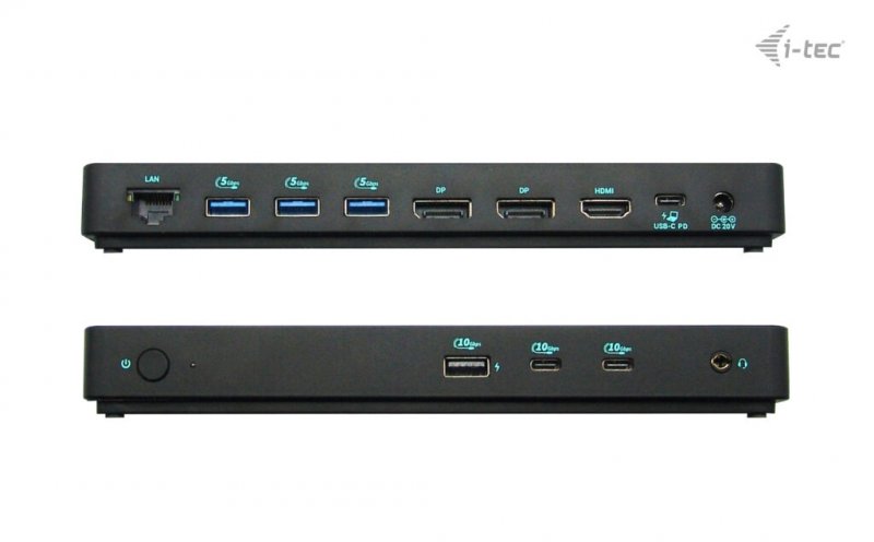 i-tec USB-C Triple 4K Display Docking Station Gen2 Pro, PD 100W - obrázek č. 6