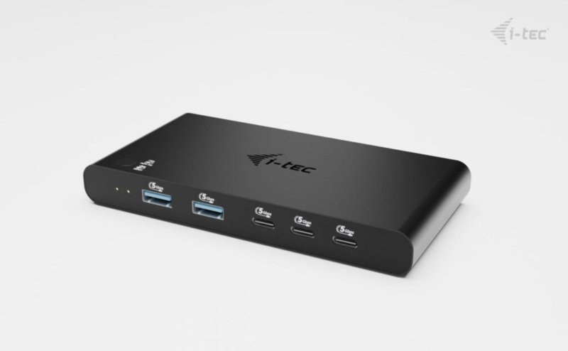 i-tec KVM Docking Station HDMI for 2 hosts, Power Delivery 2x 100W - obrázek č. 1