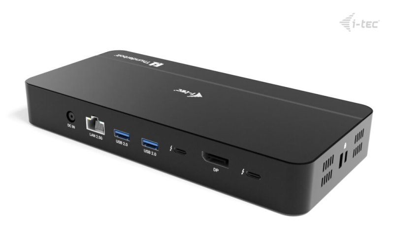 i-tec Thunderbolt 5 Triple Display Docking Station, M.2 slot, 6x USB, 2.5 GLAN, Power Delivery 140W - obrázek č. 7