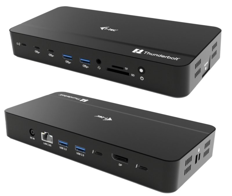 i-tec Thunderbolt 5 Triple Display Docking Station, M.2 slot, 6x USB, 2.5 GLAN, Power Delivery 140W - obrázek produktu