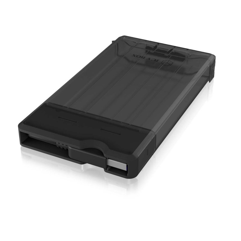 Boxy pro Pevné Disky 2.5 " SATA HDD / SSD USB Type-C™ Černá - obrázek č. 1