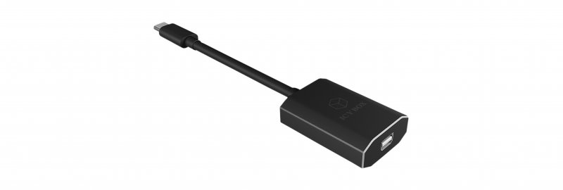 Adaptér DisplayPort USB-C Zástrčka - mini DisplayPort Černá - obrázek produktu