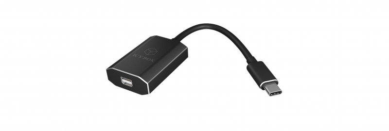 Adaptér DisplayPort USB-C Zástrčka - mini DisplayPort Černá - obrázek č. 1