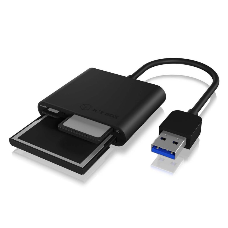 Čtečka Paměťových Karet USB 3.0 Černá - obrázek č. 2