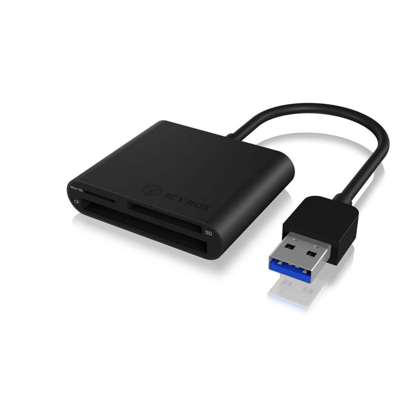 Čtečka Paměťových Karet USB 3.0 Černá - obrázek produktu