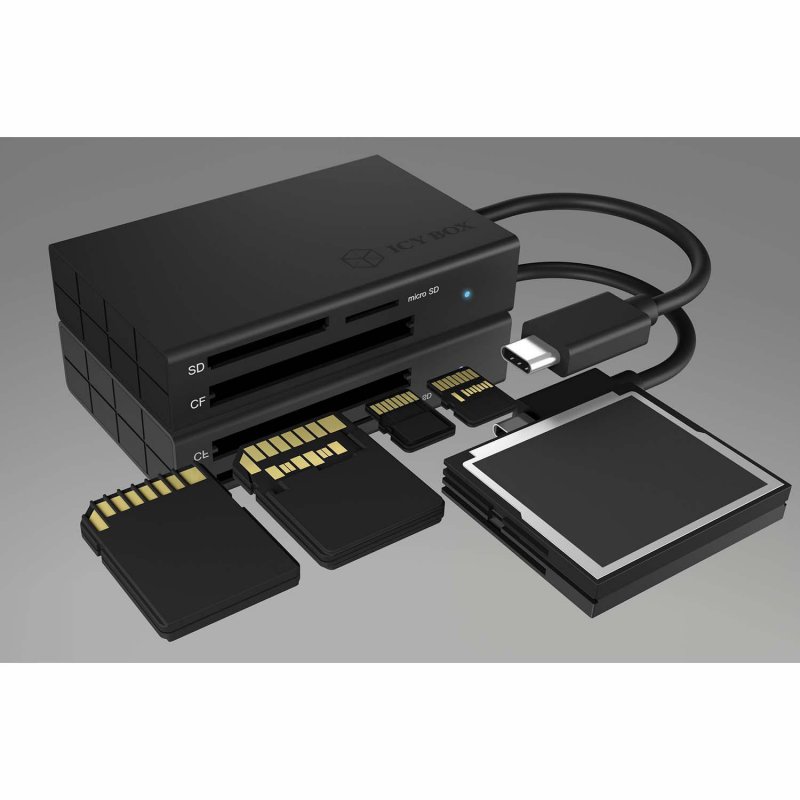 Čtečka Paměťových Karet USB 3.0 Type-C™ Černá - obrázek č. 3