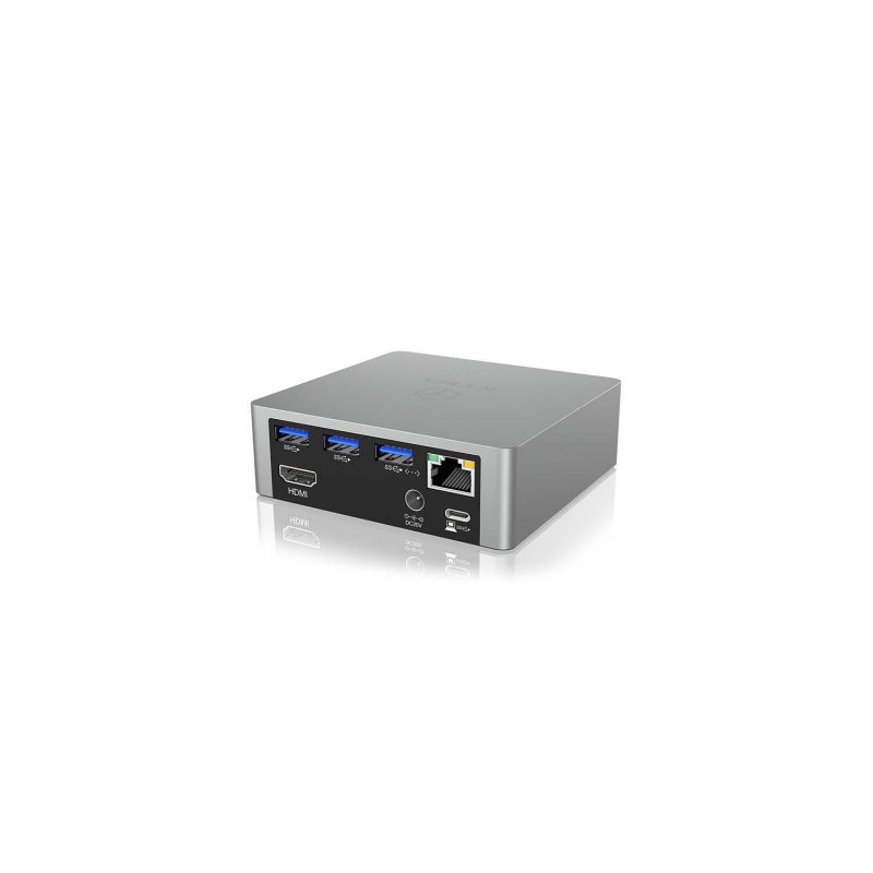 Dokovací Stanice USB 3.0 Ethernet Stříbrná - obrázek č. 4
