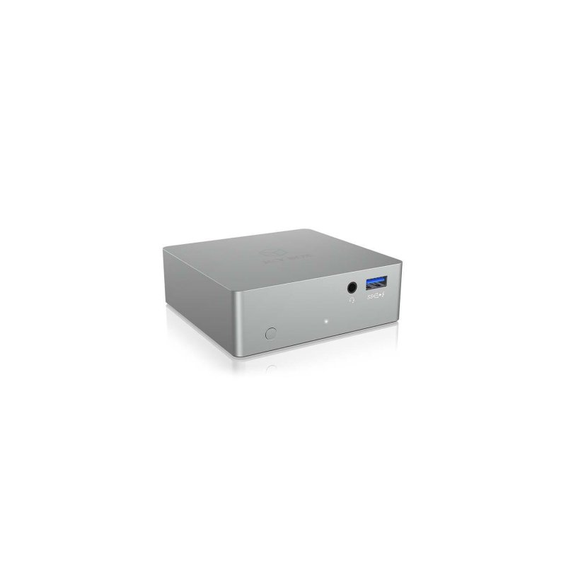 Dokovací Stanice USB 3.0 Ethernet Stříbrná - obrázek č. 1