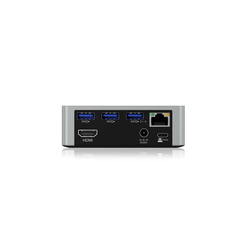 Dokovací Stanice USB 3.0 Ethernet Stříbrná - obrázek č. 2