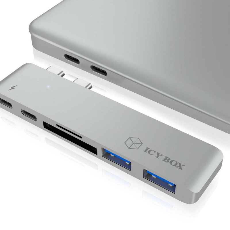 Dokovací Stanice MacBook Pro 5-Port Stříbrná - obrázek č. 5