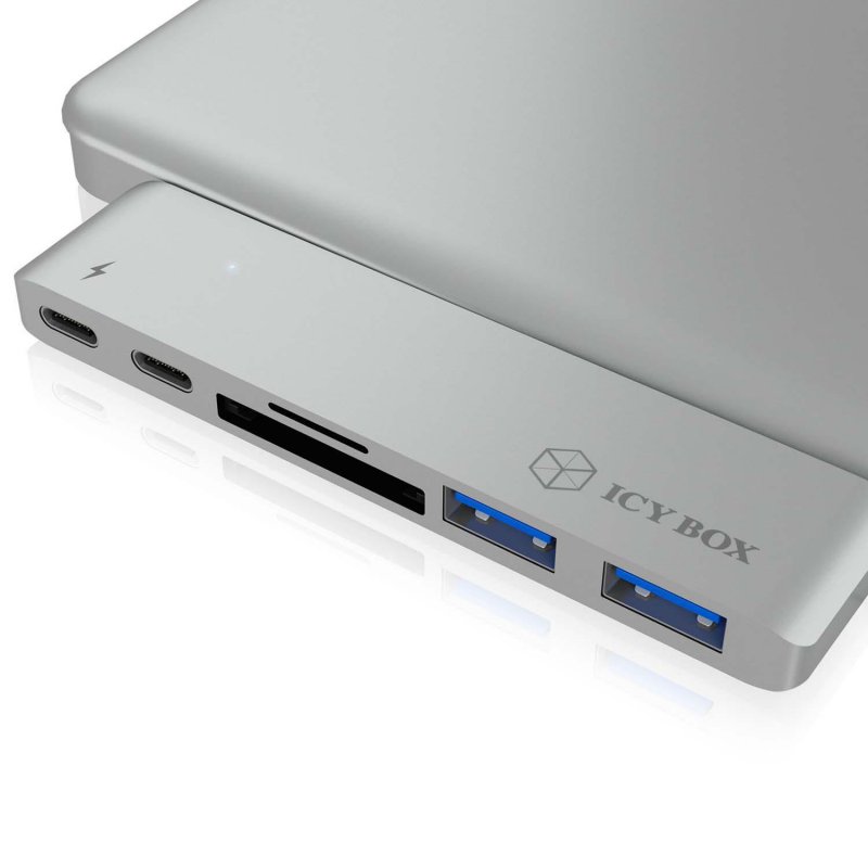 Dokovací Stanice MacBook Pro 5-Port Stříbrná - obrázek č. 6