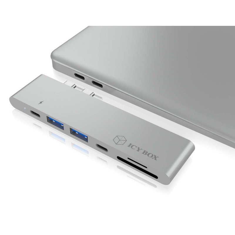 Dokovací Stanice MacBook Pro 5-Port Stříbrná - obrázek č. 5