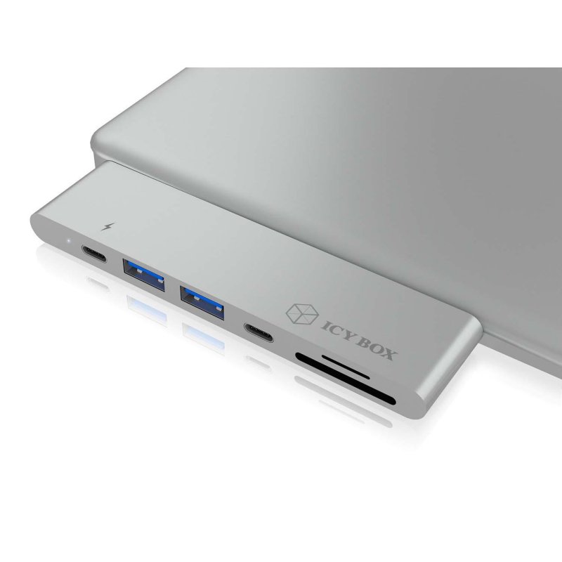 Dokovací Stanice MacBook Pro 5-Port Stříbrná - obrázek č. 6