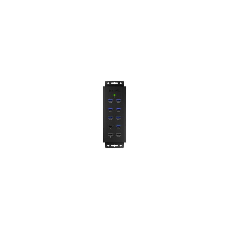7 Portů Rozbočovač USB 3.0 Černá - obrázek č. 3