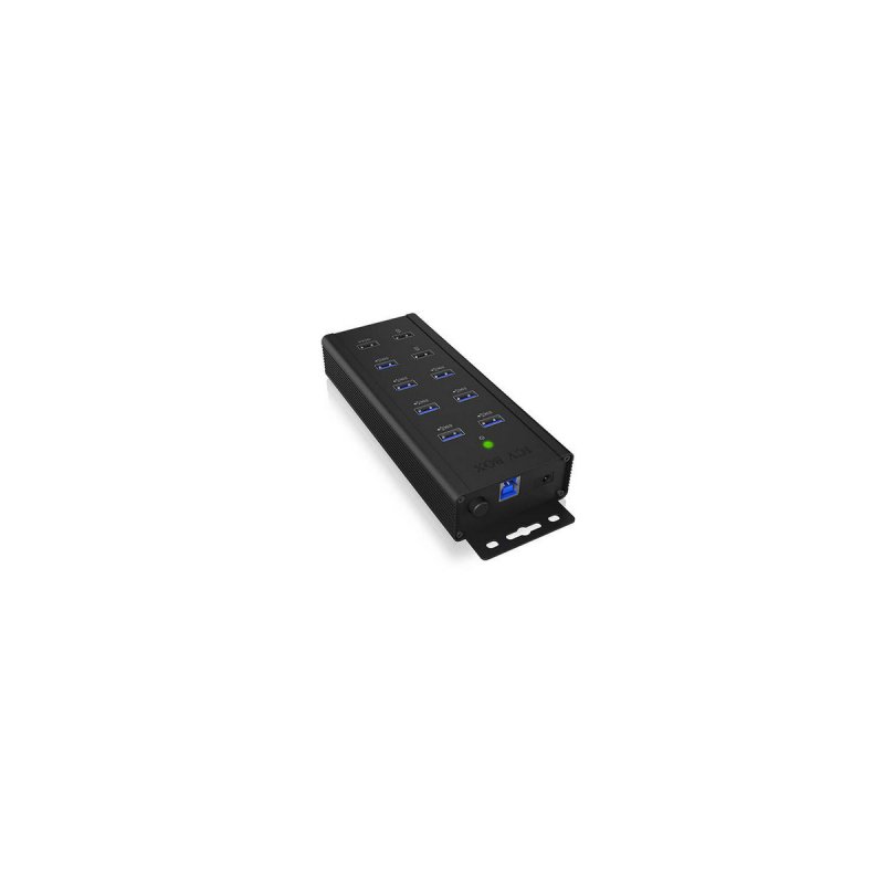 7 Portů Rozbočovač USB 3.0 Černá - obrázek č. 1
