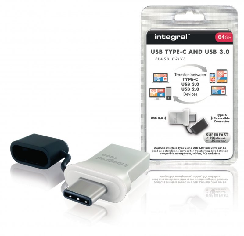 Flash Disk USB 3.0 64 GB Hliník/Černá - obrázek produktu