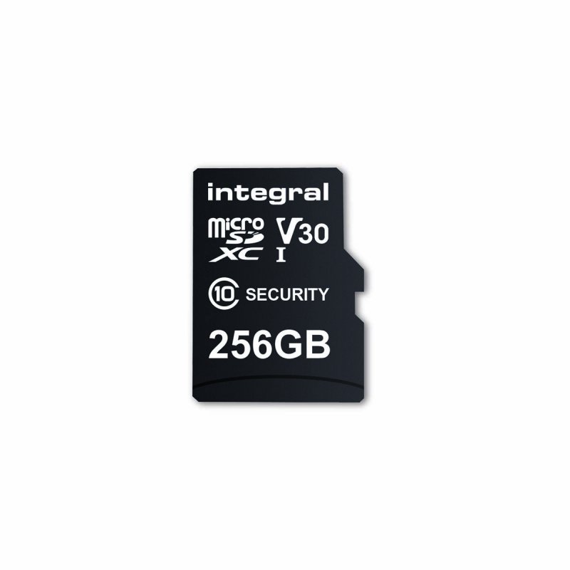 256 GB bezpečnostní kamera microSD karta pro palubní kamery, domácí kamery, CCTV, body kamery a drony INMSDX256G10SE - obrázek č. 1