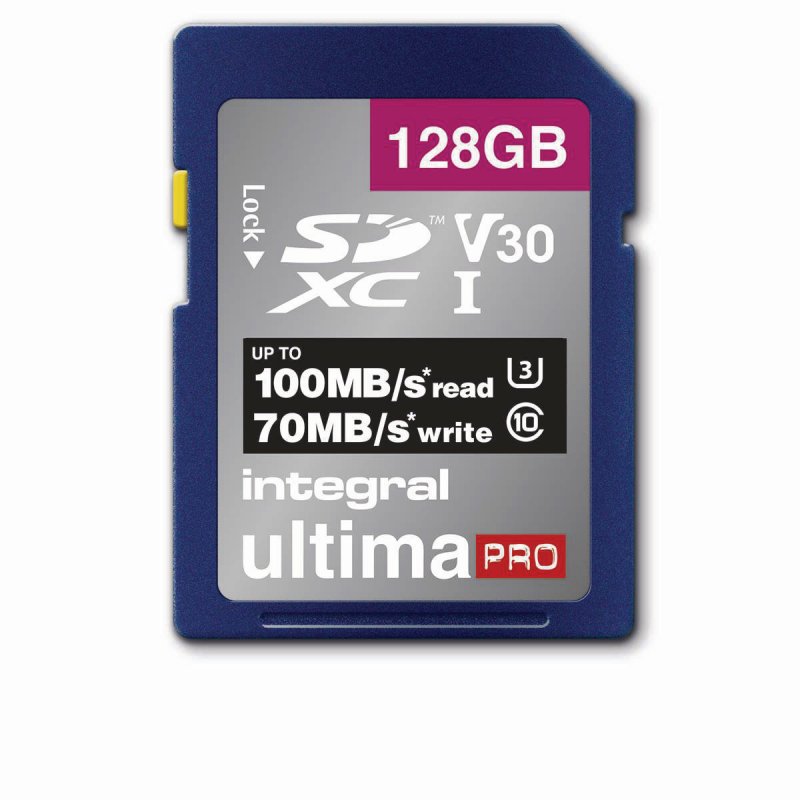 SD Paměťová Karta V30 128 GB - obrázek produktu