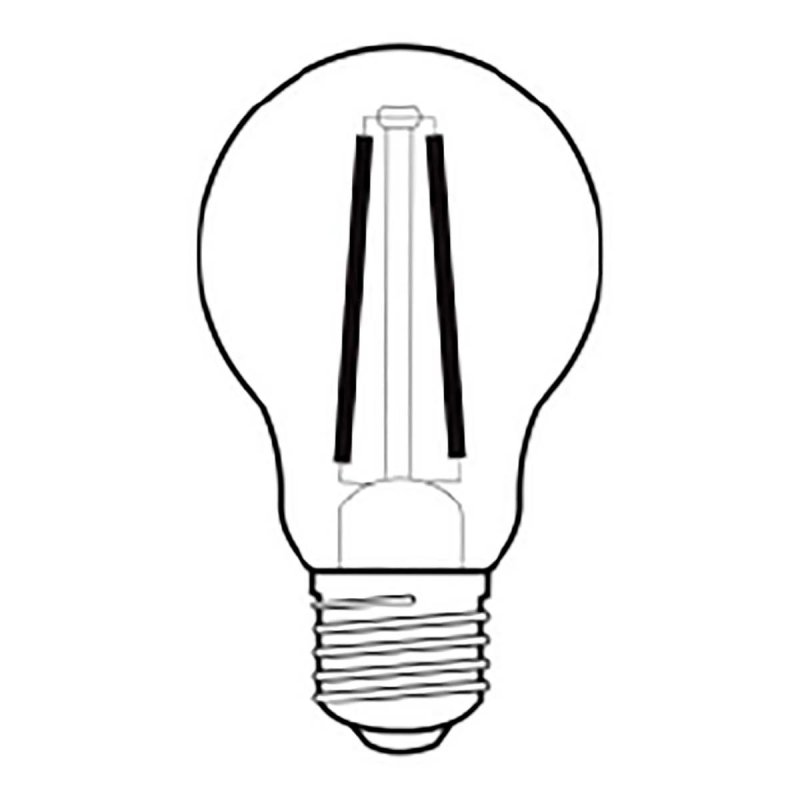 LED E27 Vintage Filament Lamp Globe 8 W 810 lm 3000 K 2-blister INSG3-082730BL - obrázek č. 2