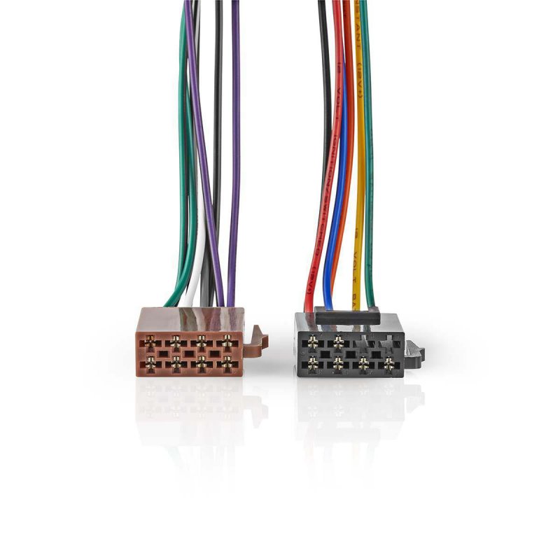 Redukční ISO Kabel | Standardní | 0.15 m | Kulatý | PVC | Plastový Sáček - obrázek produktu