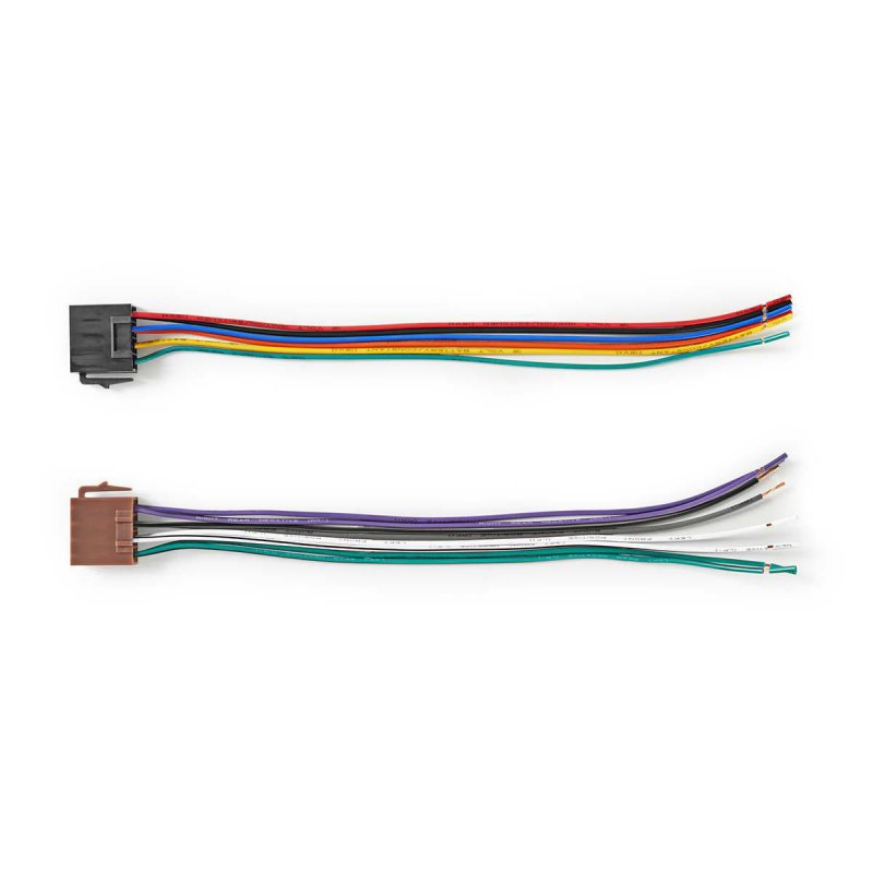 Redukční ISO Kabel | Standardní | 0.15 m | Kulatý | PVC | Plastový Sáček - obrázek č. 1