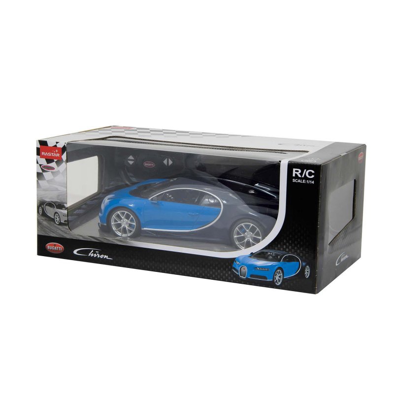 R/C Auto Bugatti Chiron 1:14 Modrá - obrázek č. 2