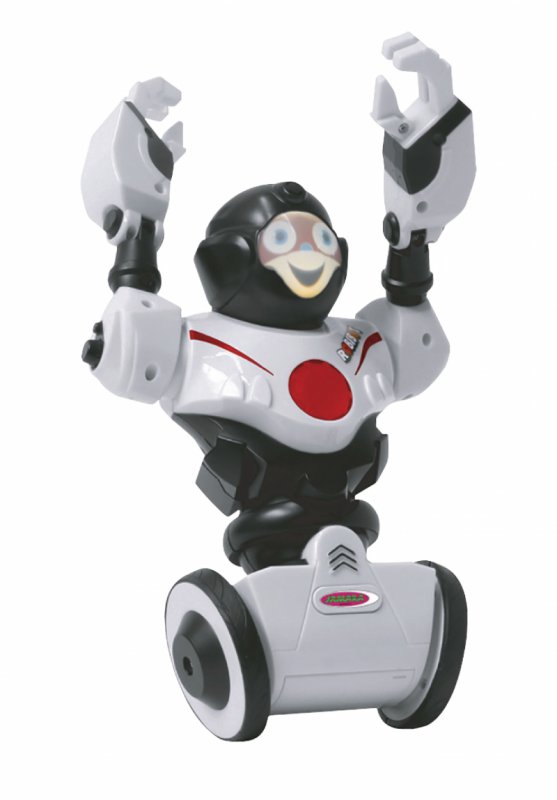 R/C Robot Robibot 2+6 Kanál RTR / Nahrávání zvuku / Se Světly Bílá - obrázek produktu
