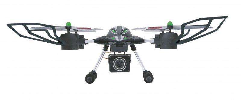 R/C Dron Oberon Altitude 4+6 Kanál RTF / Foto / Video / Se Světly / Otáčení o 360 2,4GHz Ovladač Zelená - obrázek č. 2