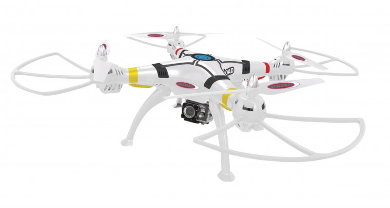 R/C Dron Payload Altitude 4+4 Kanál RTF / Foto / Video / Nahrávání zvuku / Gyro Uvnitř / Se Světly / Otáčení o 360 2,4G - obrázek produktu
