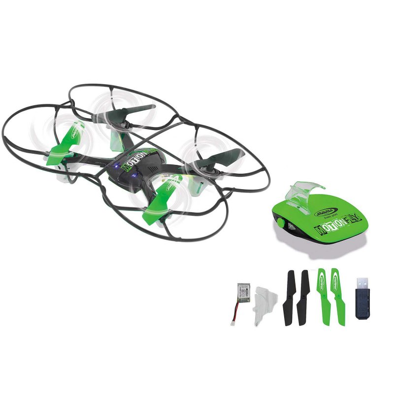 R/C Dron MotionFly G-Sensor Compass Turbo Flip 2,4GHz Ovladač Černá/Zelená - obrázek č. 6