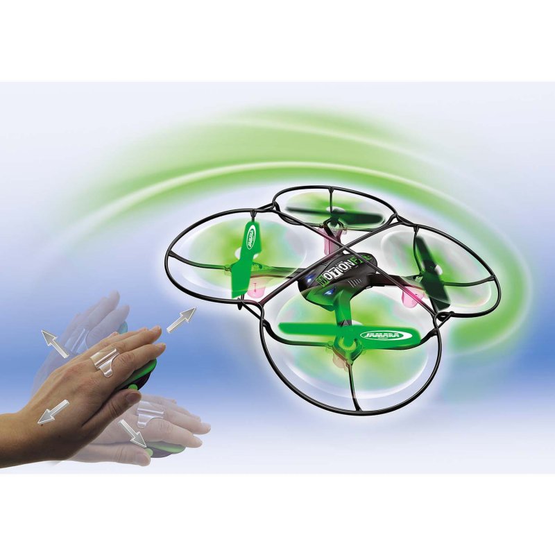 R/C Dron MotionFly G-Sensor Compass Turbo Flip 2,4GHz Ovladač Černá/Zelená - obrázek č. 4