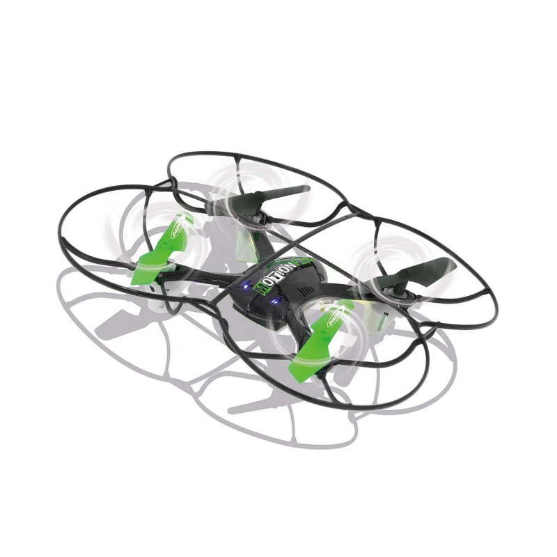 R/C Dron MotionFly G-Sensor Compass Turbo Flip 2,4GHz Ovladač Černá/Zelená - obrázek produktu